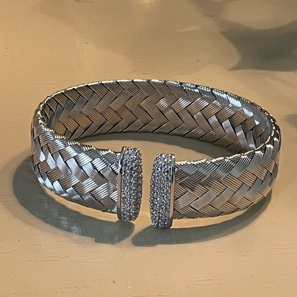 JCM Sterling Silver Cuff Bracelet - Picture 8 of 11